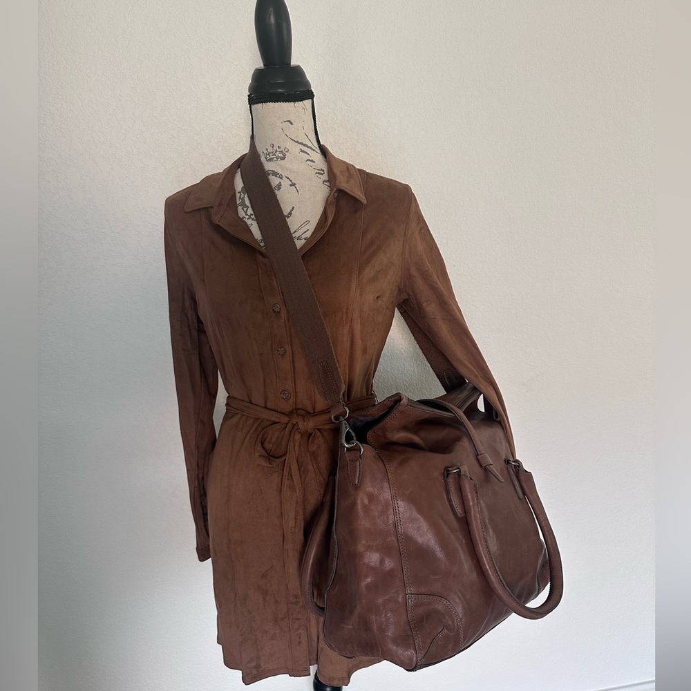 Vintage leather bag - Picture 4 of 6